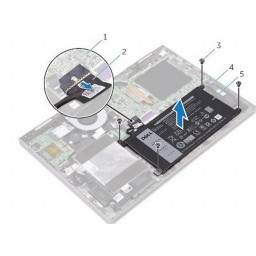 Dell Inspiron 5379 Замена батареи